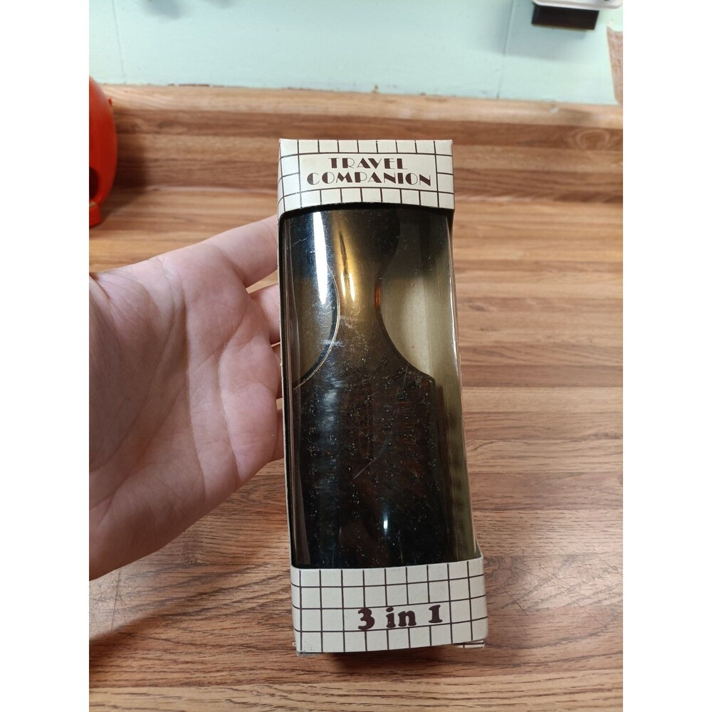 Vintage 1950s? Hairbrush 3in1 Set NOS